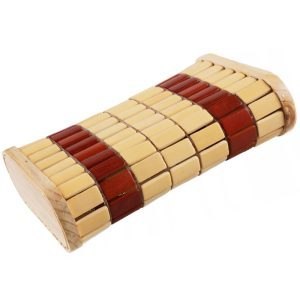 Poduszka bambusowa do sauny 4Living 37×19 cm ergonomiczna fińska