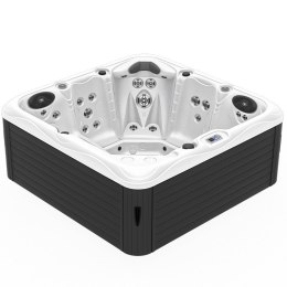 Wanna SPA 752 5-osobowa biała perła/antracyt 200×200