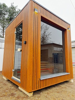 Sauna ogordowa 2,5 m x 2,5 m