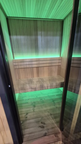 Sauna ogrodowa 177 cm x 147 cm