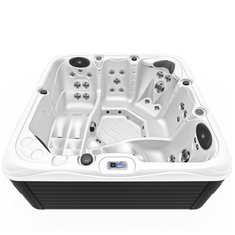 Wanna SPA 752 5-osobowa 40 dysz 200×200 antracyt
